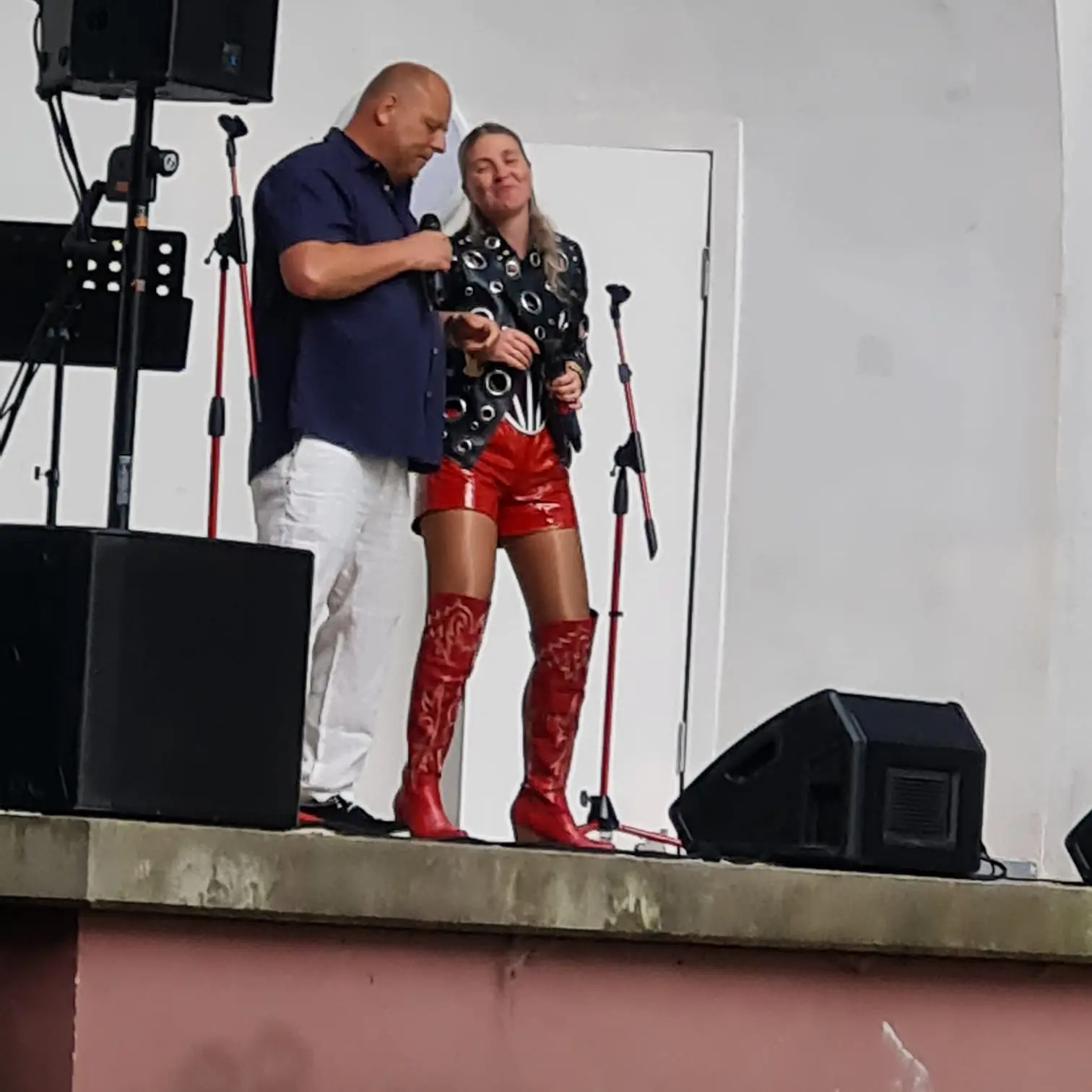 Duo Atemlos live beim Schlagerkonzert in Koserow 2025