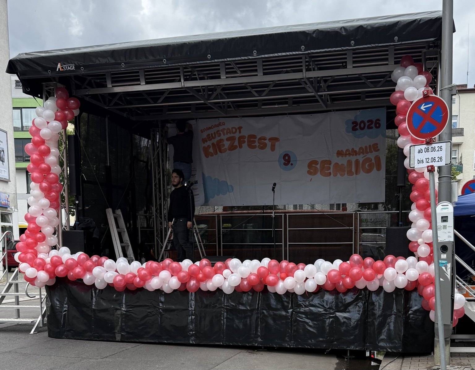 Trailerbühne beim 9. Spandauer Neustadt-Kiezfest 2026