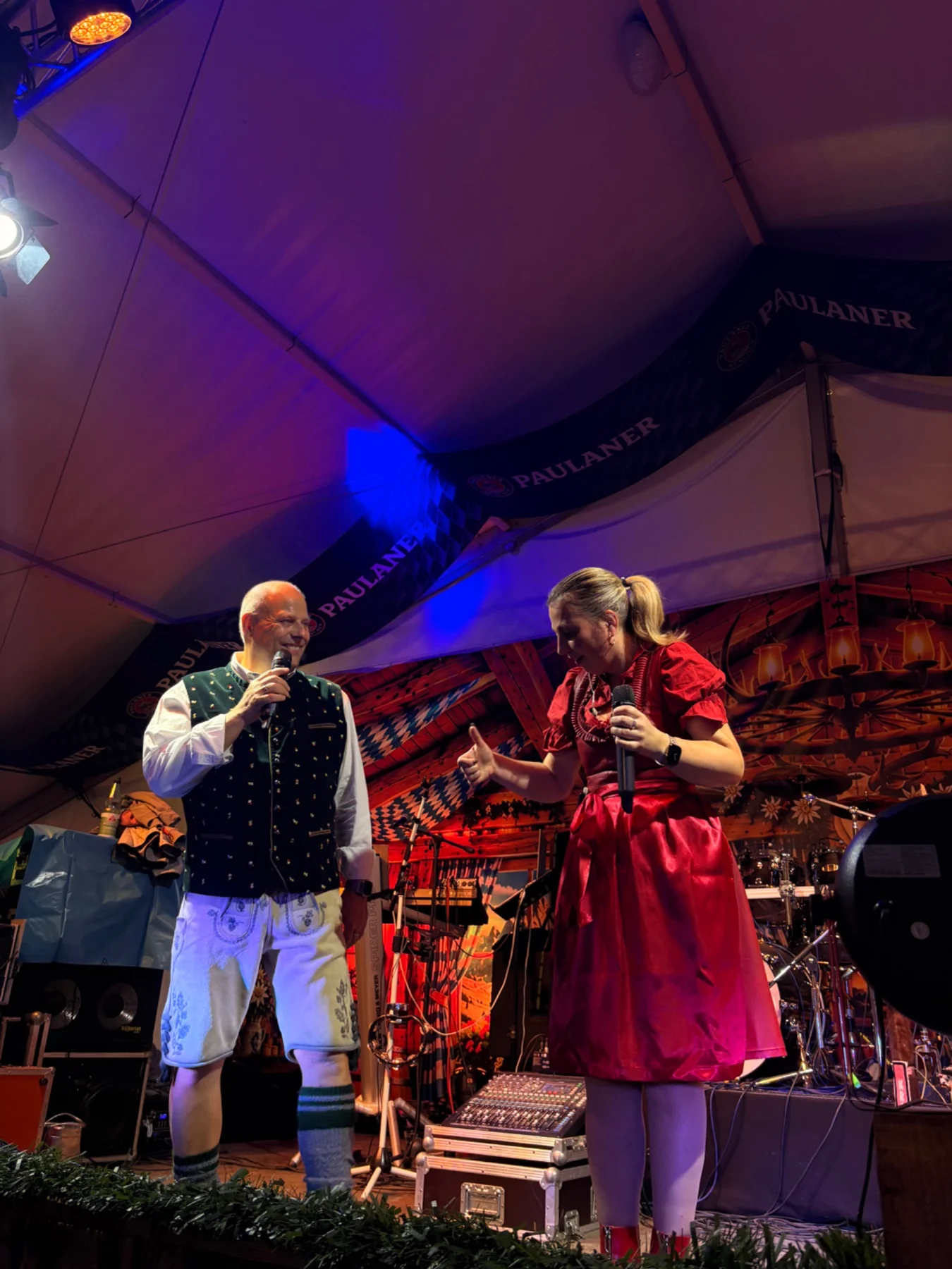 Duo Atemlos live beim Oktoberfest in Lindenberg
